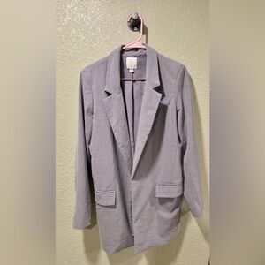 Joie Light Gray Blazer Size L
